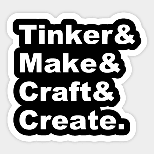 Maker List Sticker